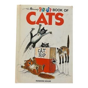 VTG Eric Gurney's Pop Up Cats HC Book 1974 Random House HTF READ DESCRIP…
